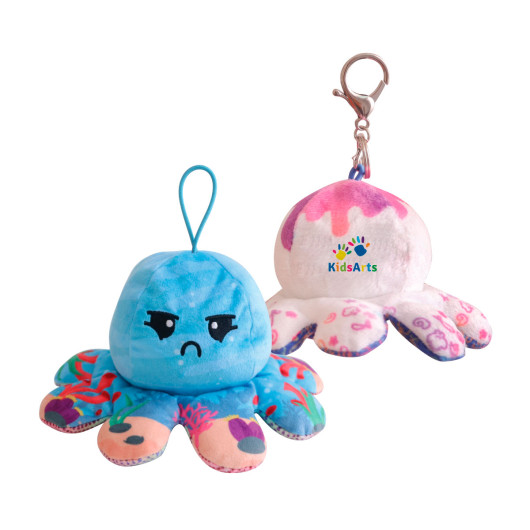 Small Reversible Octopus Plush Toys Main